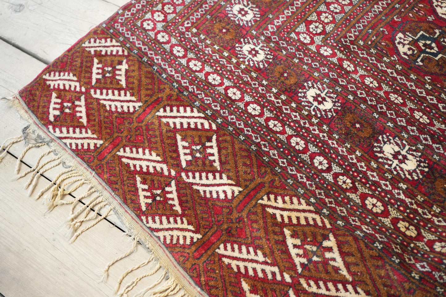 Huge early 20th century Bokhara carpet