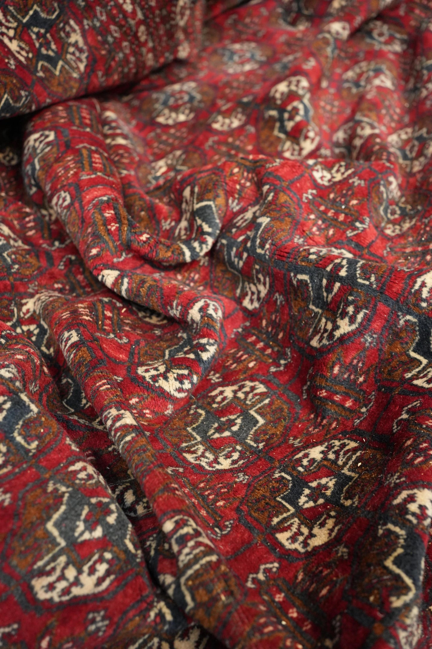 Huge early 20th century Bokhara carpet