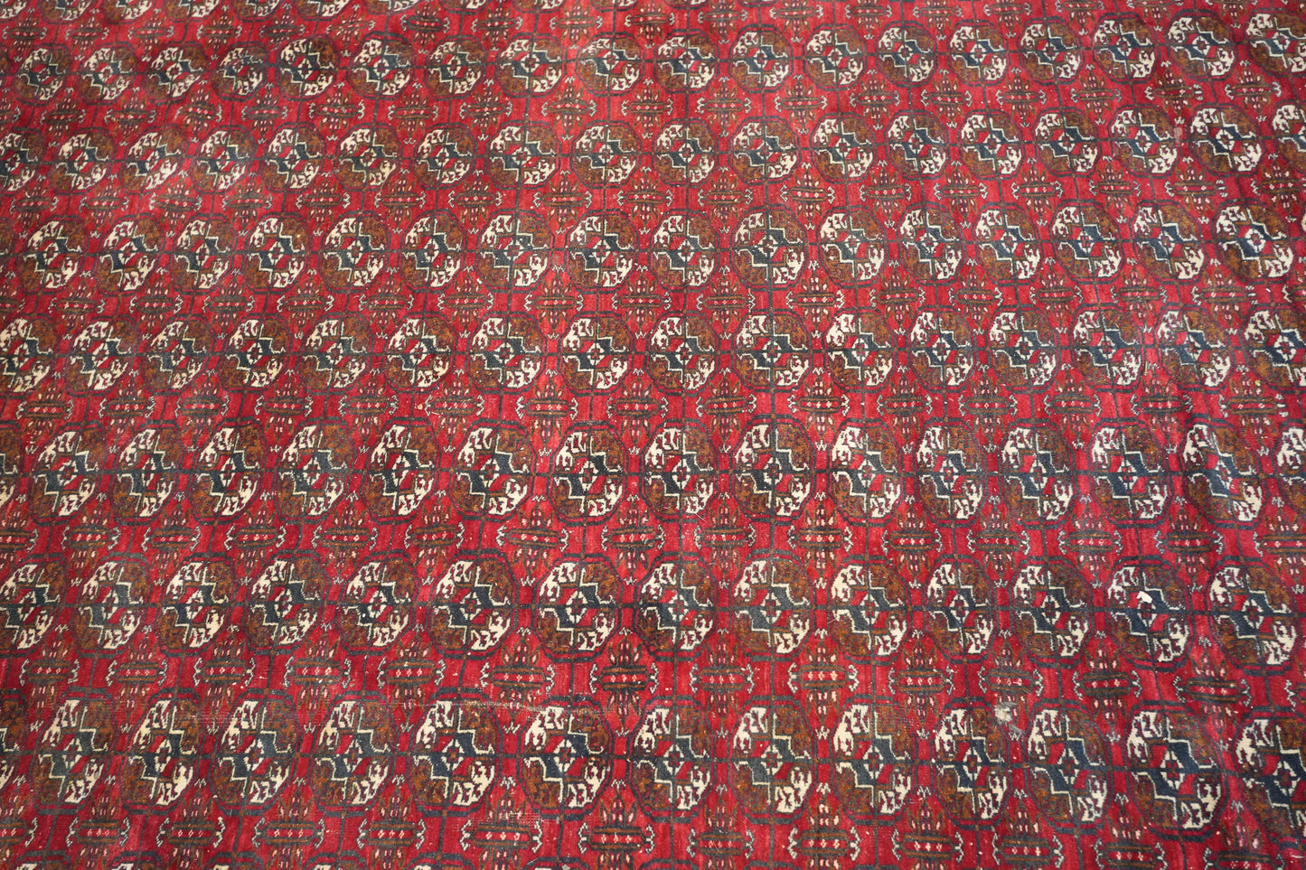 Huge early 20th century Bokhara carpet
