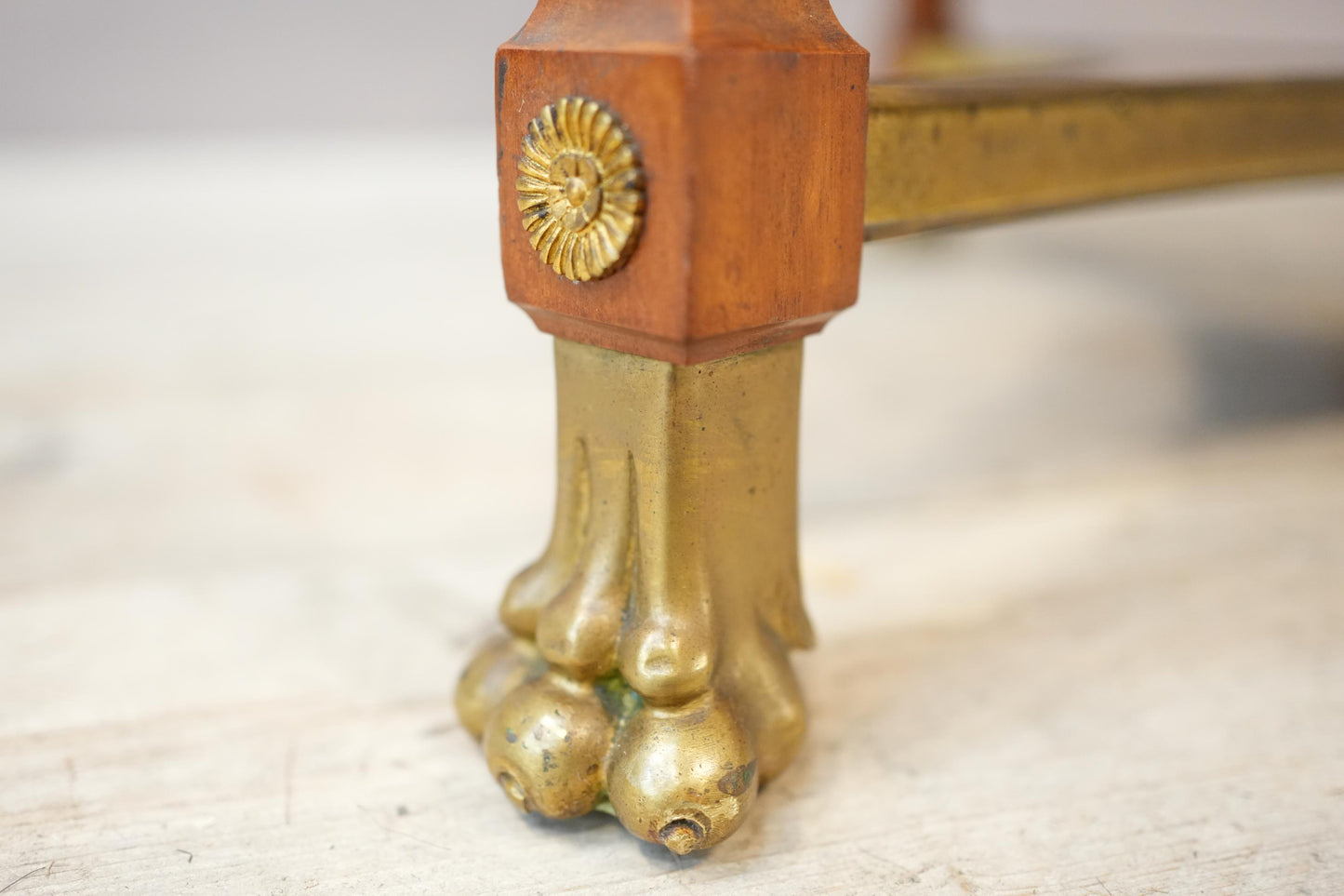 19th century French empire Marble gueridon table