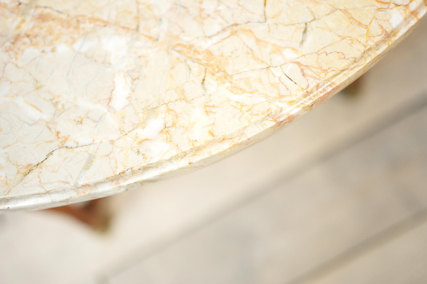 19th century French empire Marble gueridon table