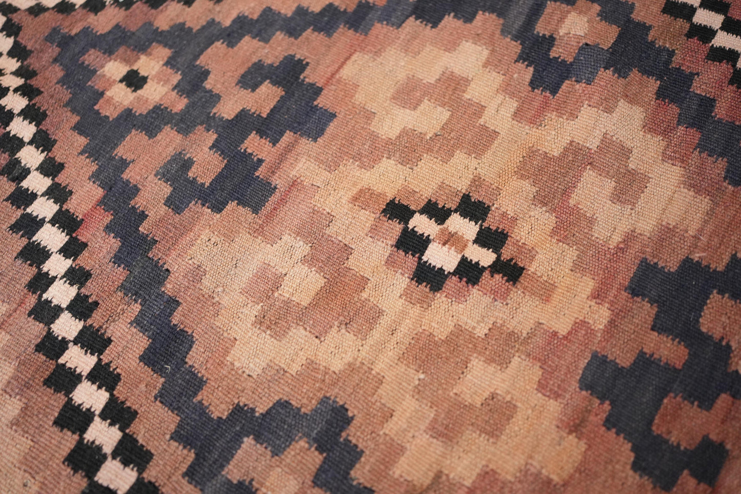 Very large Early 20th century Maimana Kilim rug