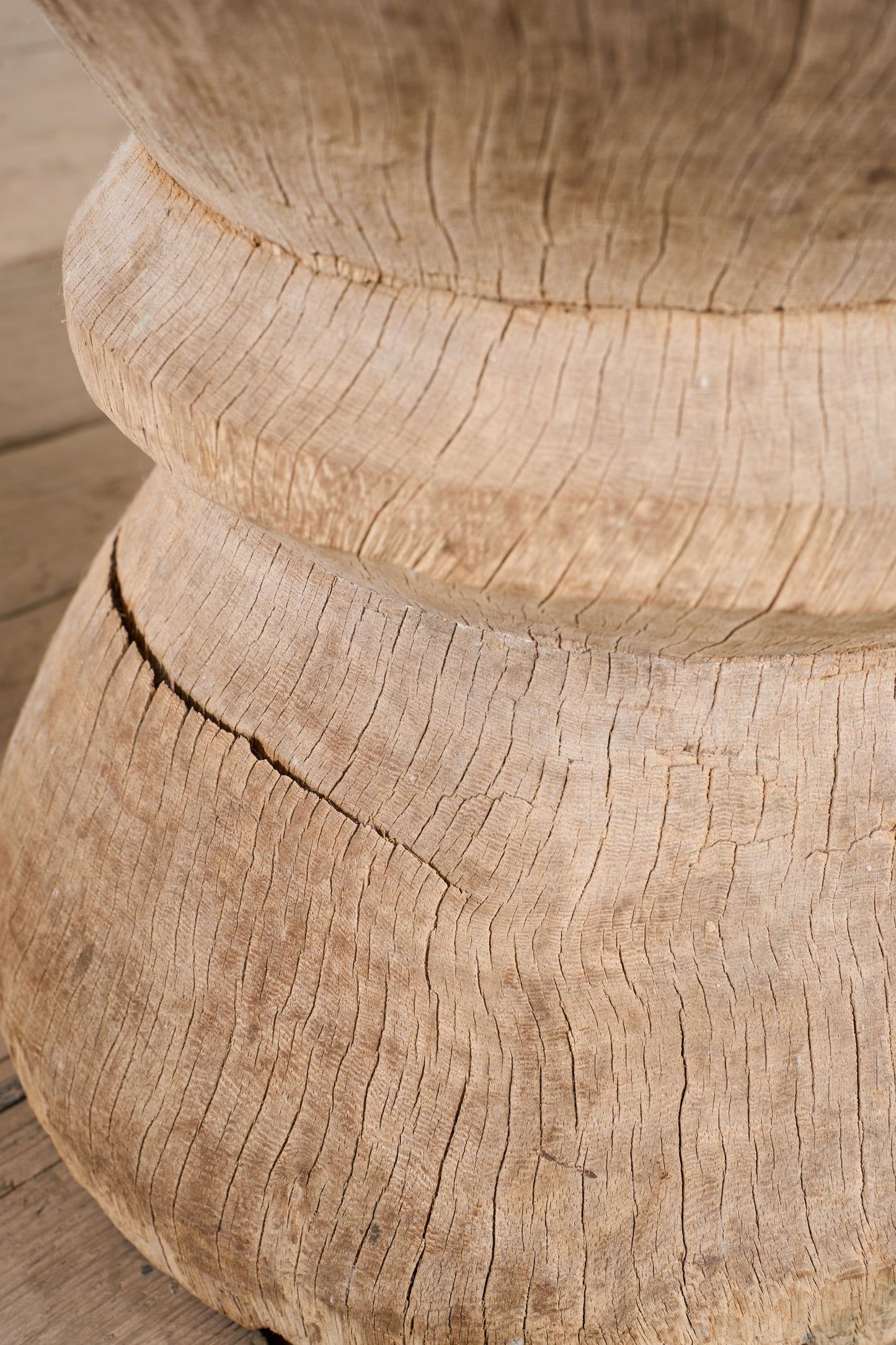 Pair of 19th century Rustic wood side tables - TallBoy Interiors