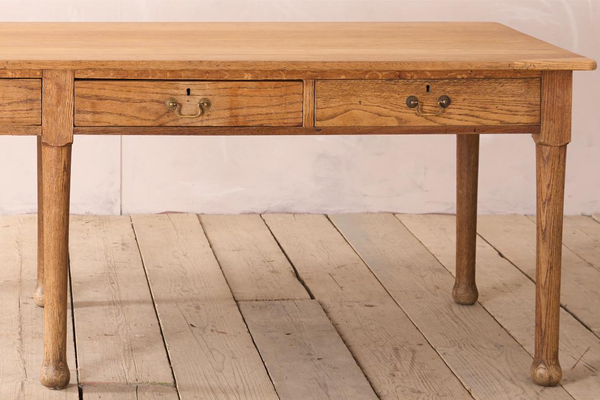 Early 20th century Oak bakers table