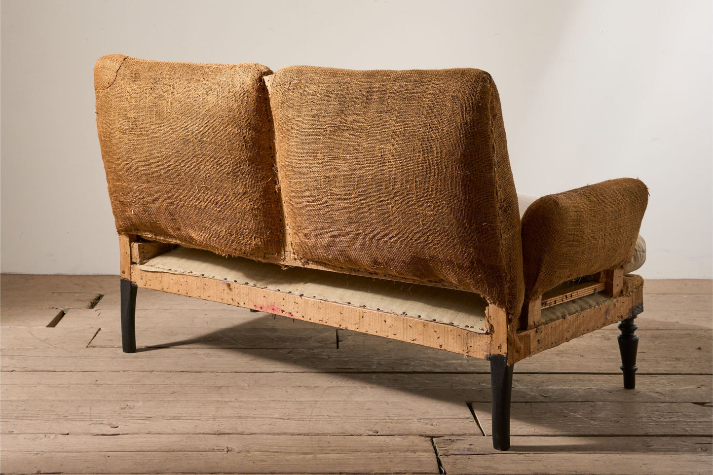 Napoleon III Pillow back and armed sofa - TallBoy Interiors