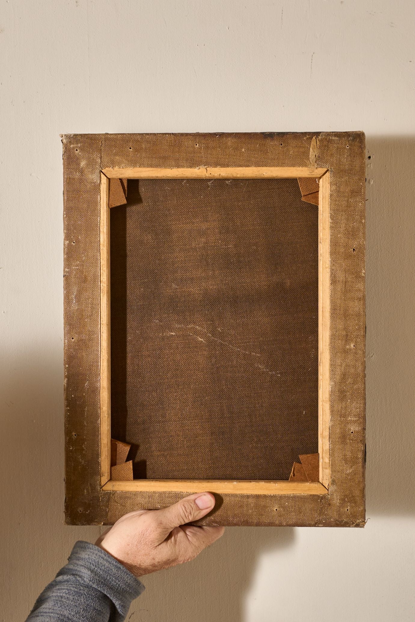 Small 17th Century Oil on canvas of Mary