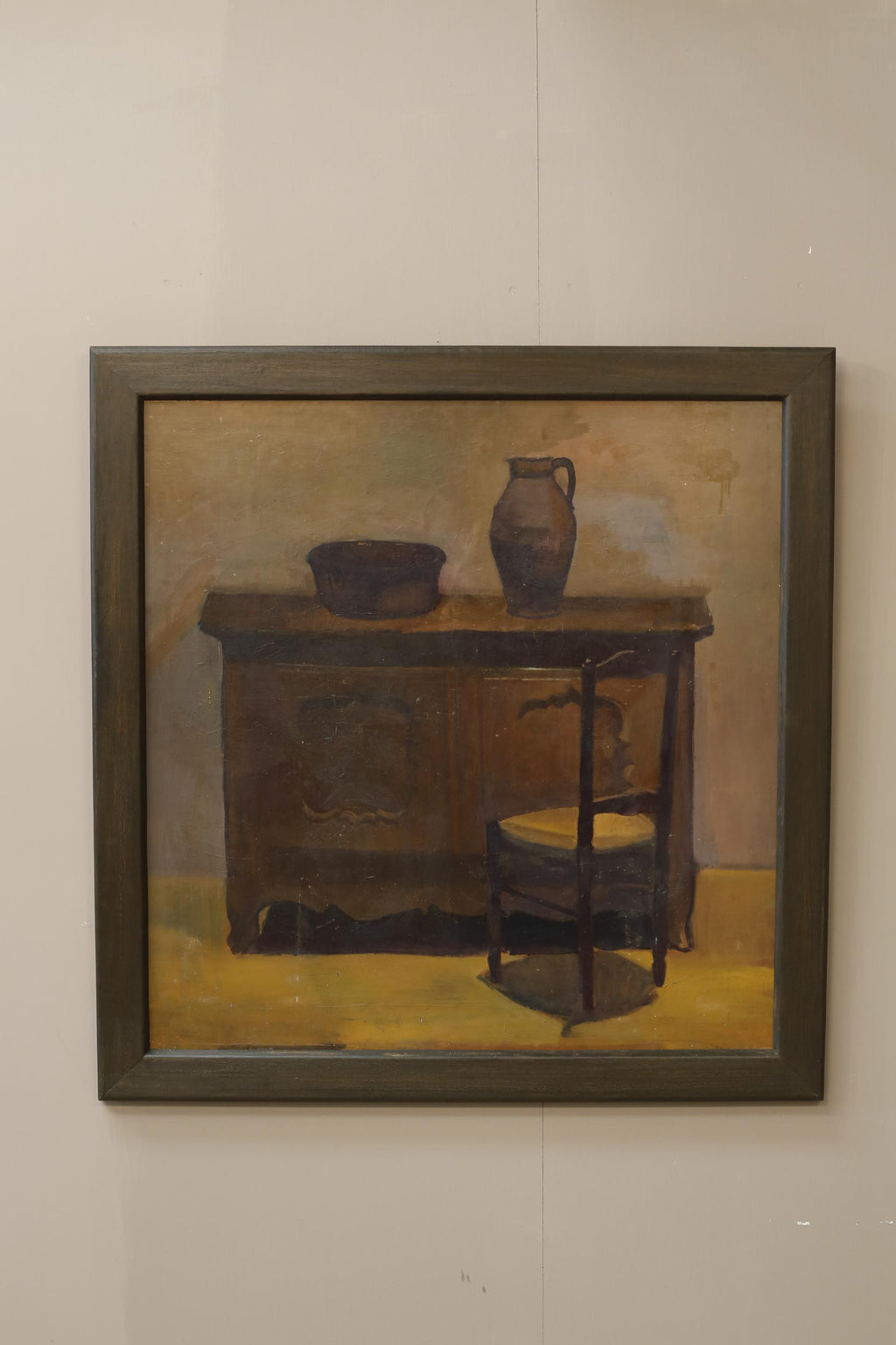Oil on board painting by Jean Langlois (19232014) TallBoy Interiors