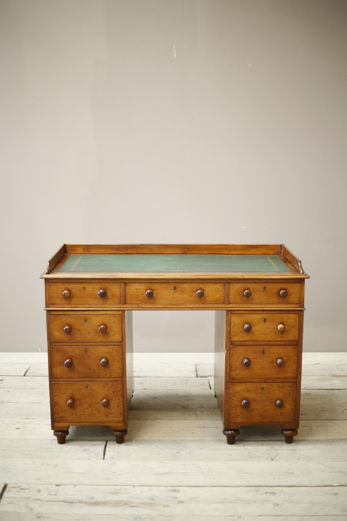 Georgian mahogany campaign desk