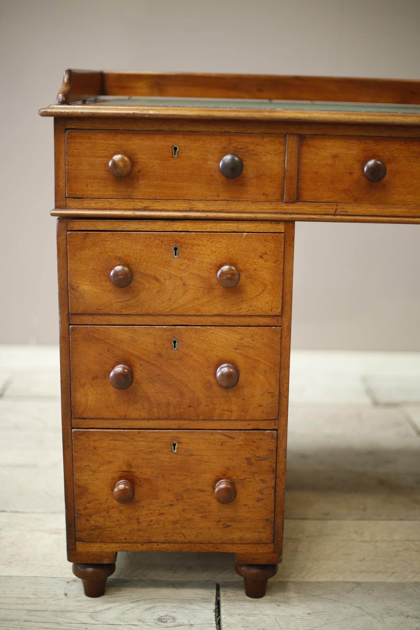 Georgian mahogany campaign desk