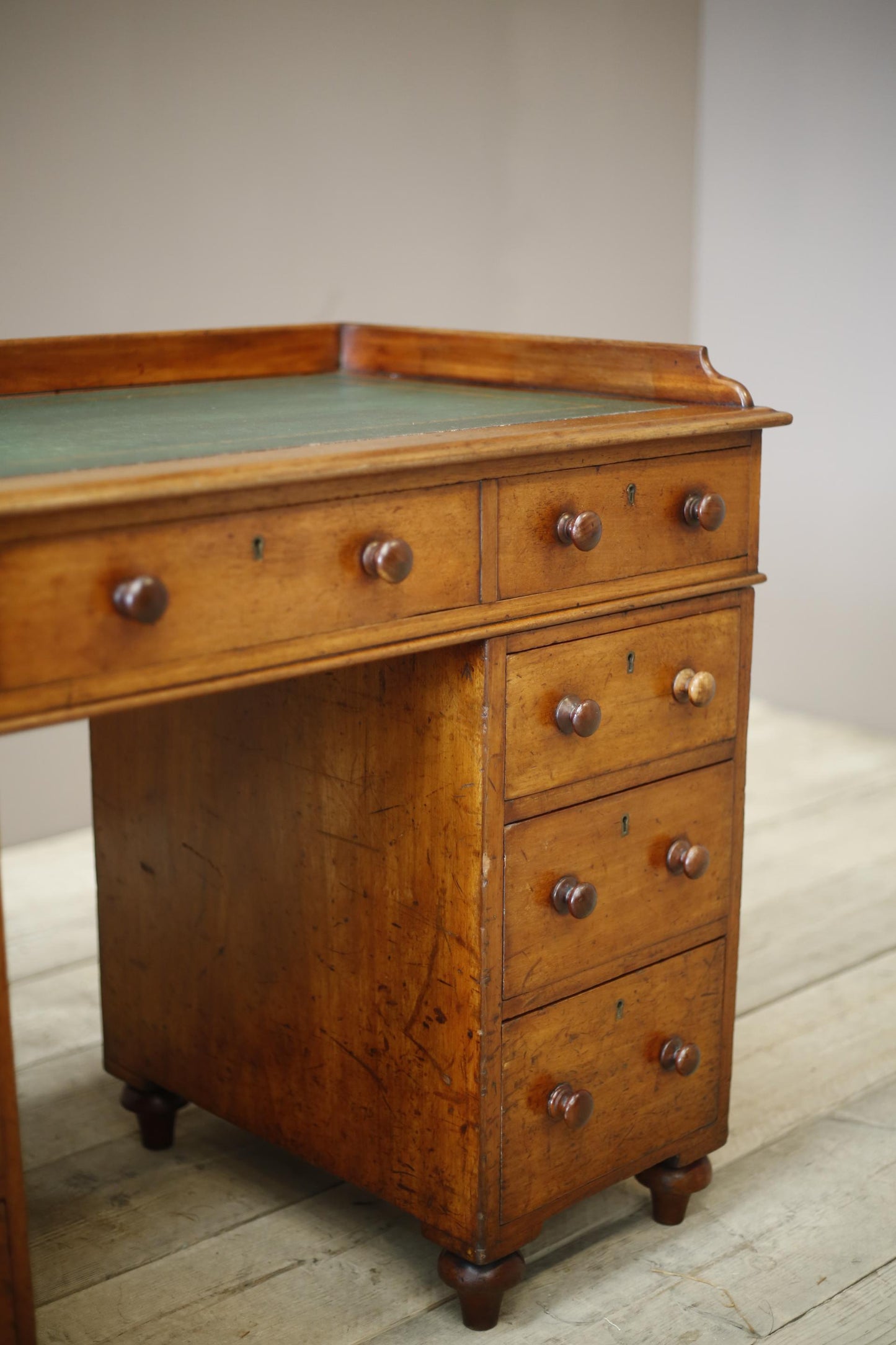 Georgian mahogany campaign desk