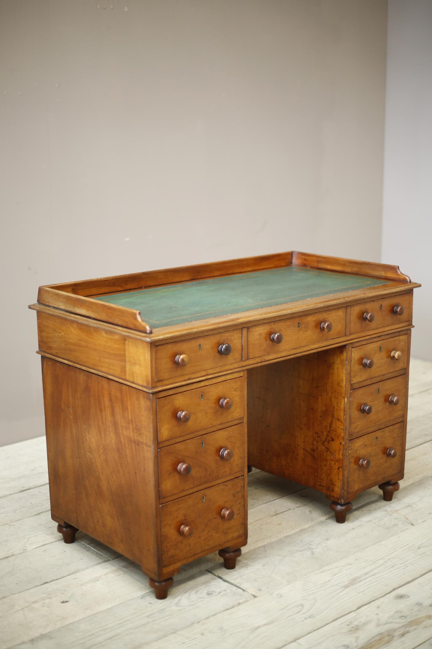 Georgian mahogany campaign desk