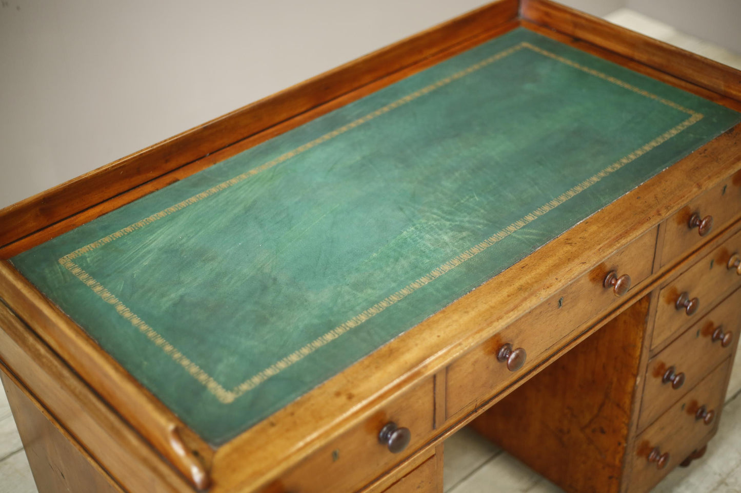 Georgian mahogany campaign desk