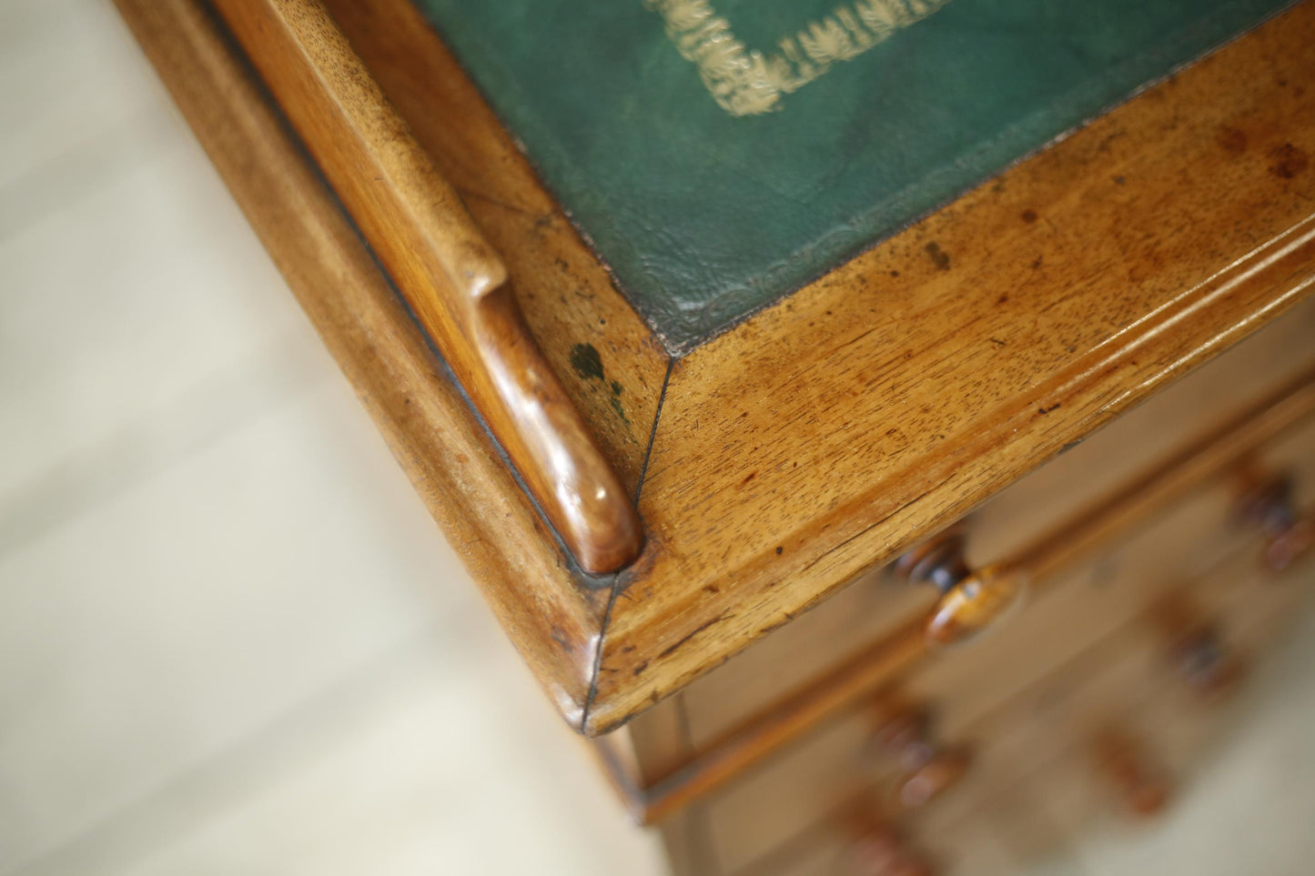Georgian mahogany campaign desk
