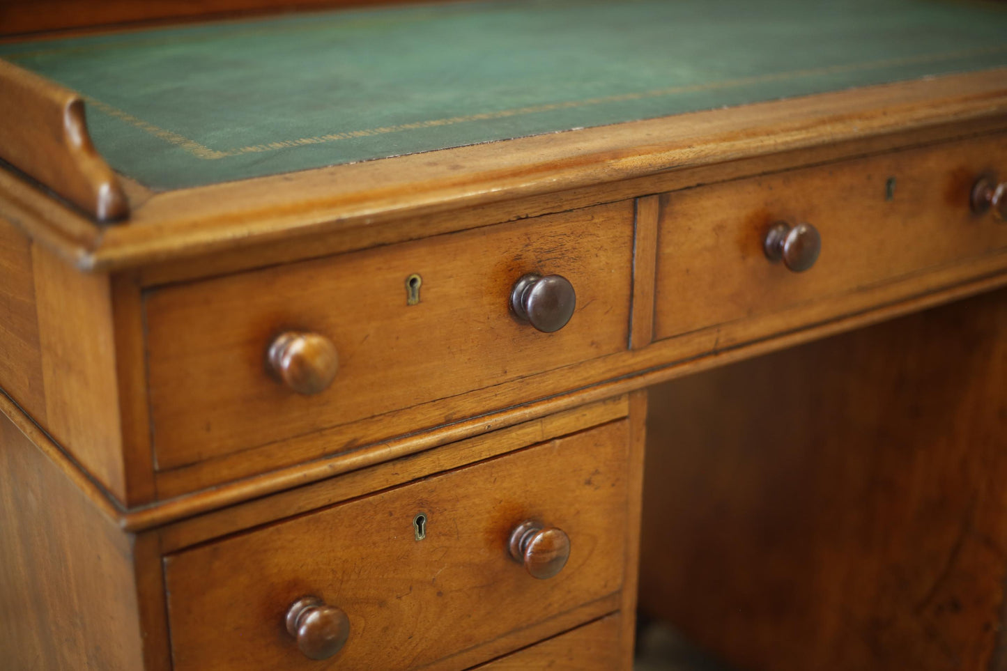 Georgian mahogany campaign desk