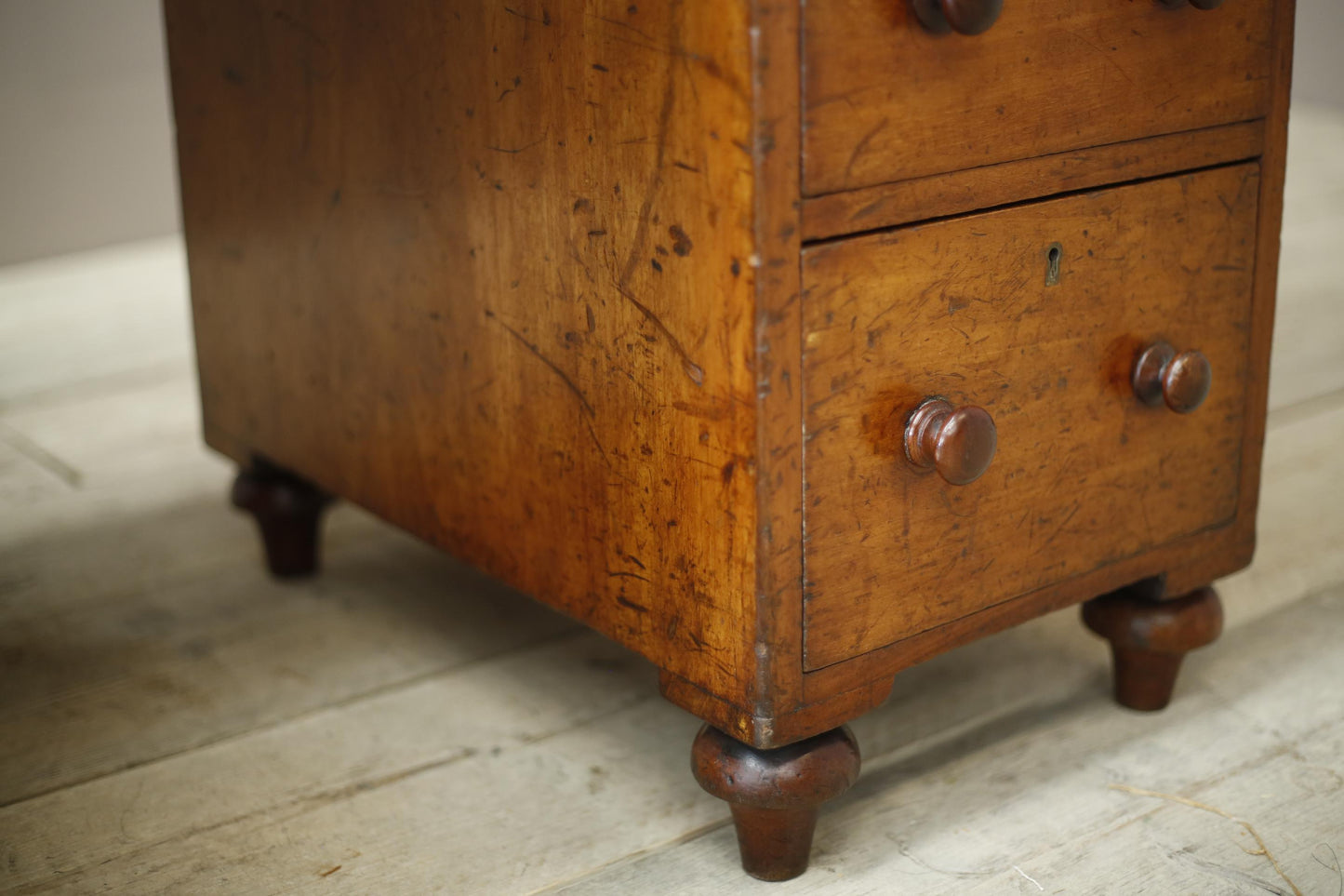 Georgian mahogany campaign desk
