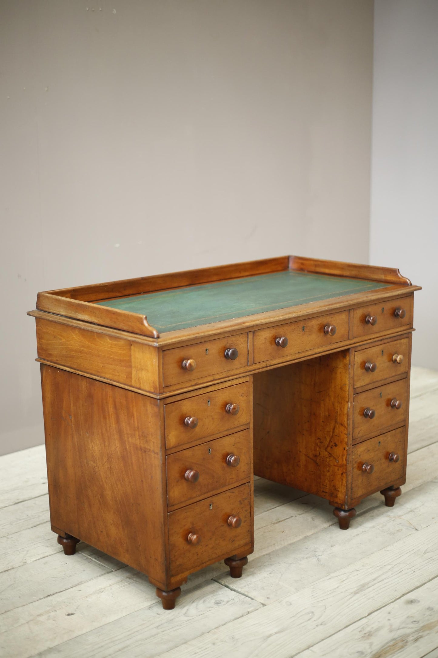 Georgian mahogany campaign desk