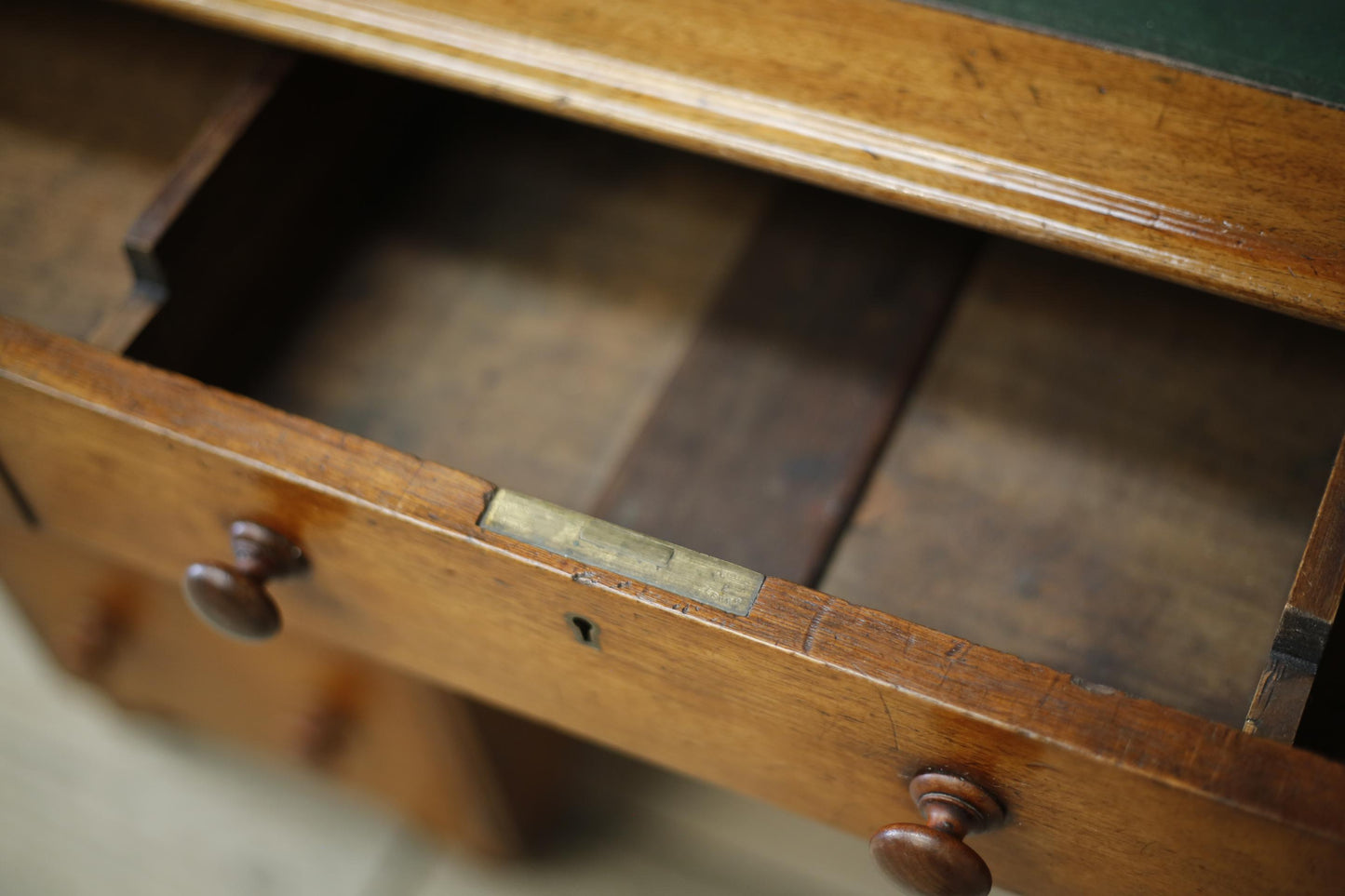 Georgian mahogany campaign desk