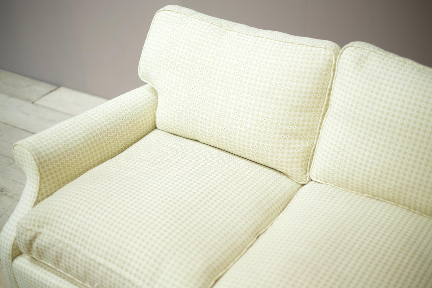 20th century Bespoke 2 seater sofa by Sean Cooper - Skirted