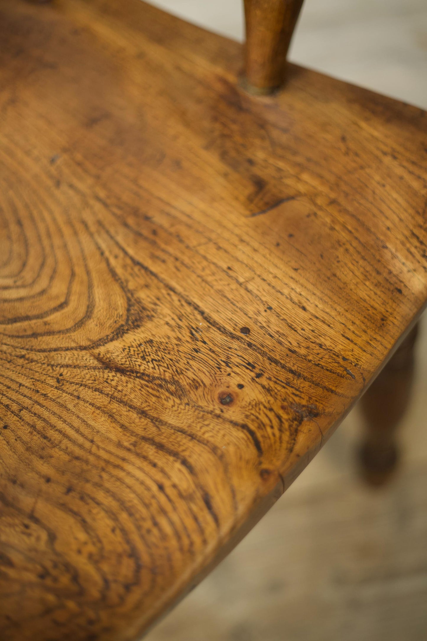 Pair of early 20th century Ash and Elm smokers chairs