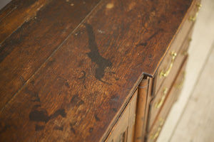 18th century solid Oak Georgian dresser base