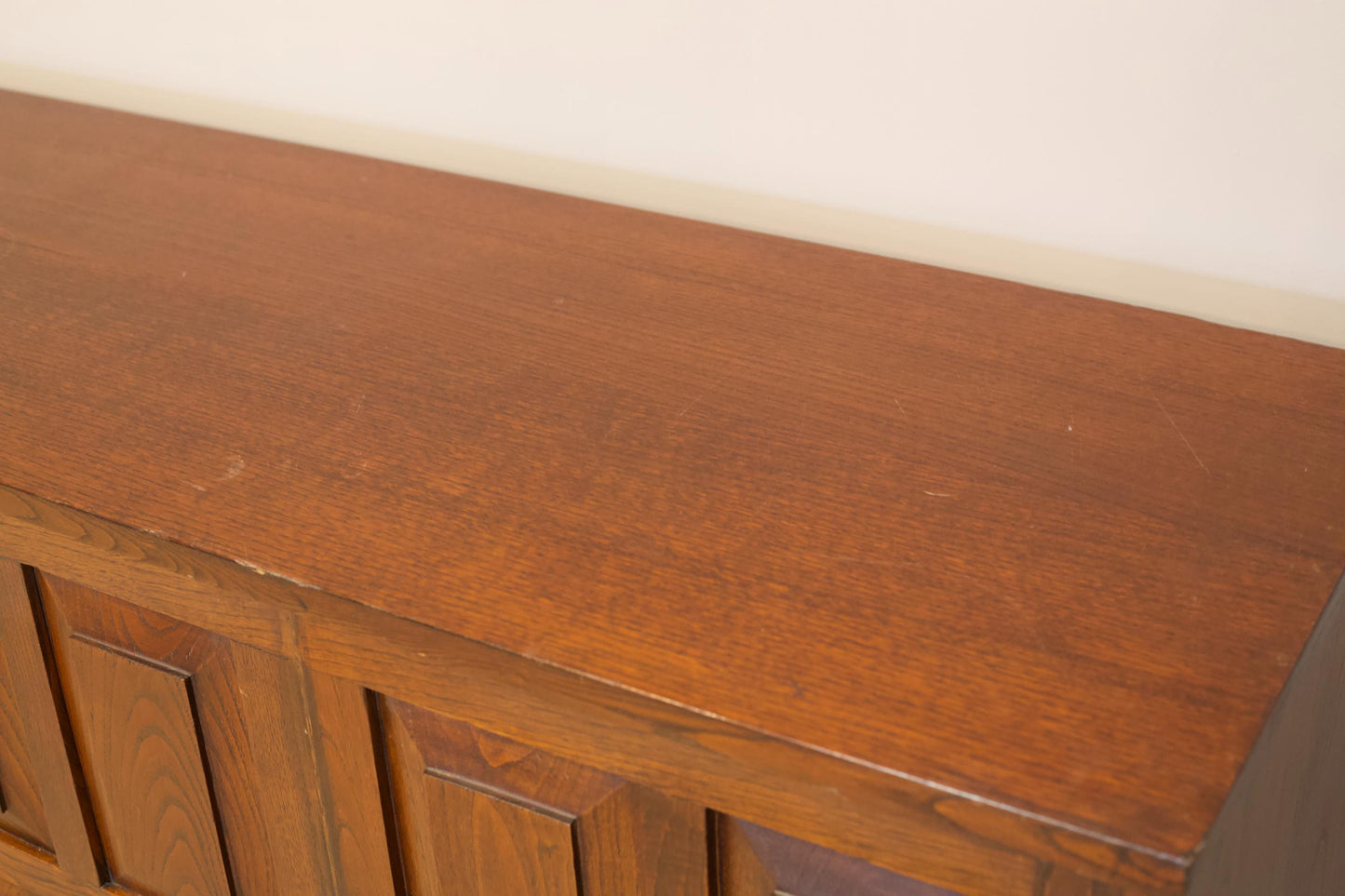 Very large 1940's brutalist sideboard
