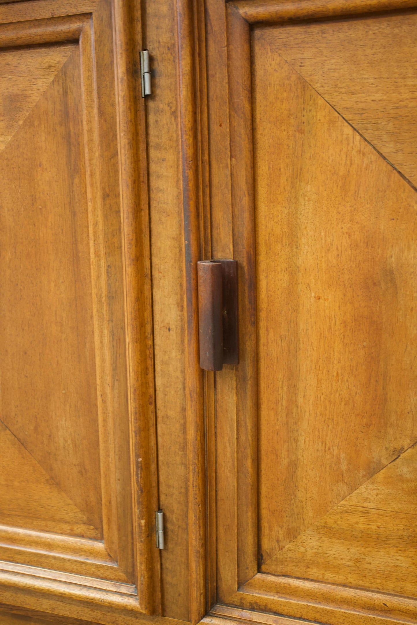 Art deco mahogany and marble sideboard