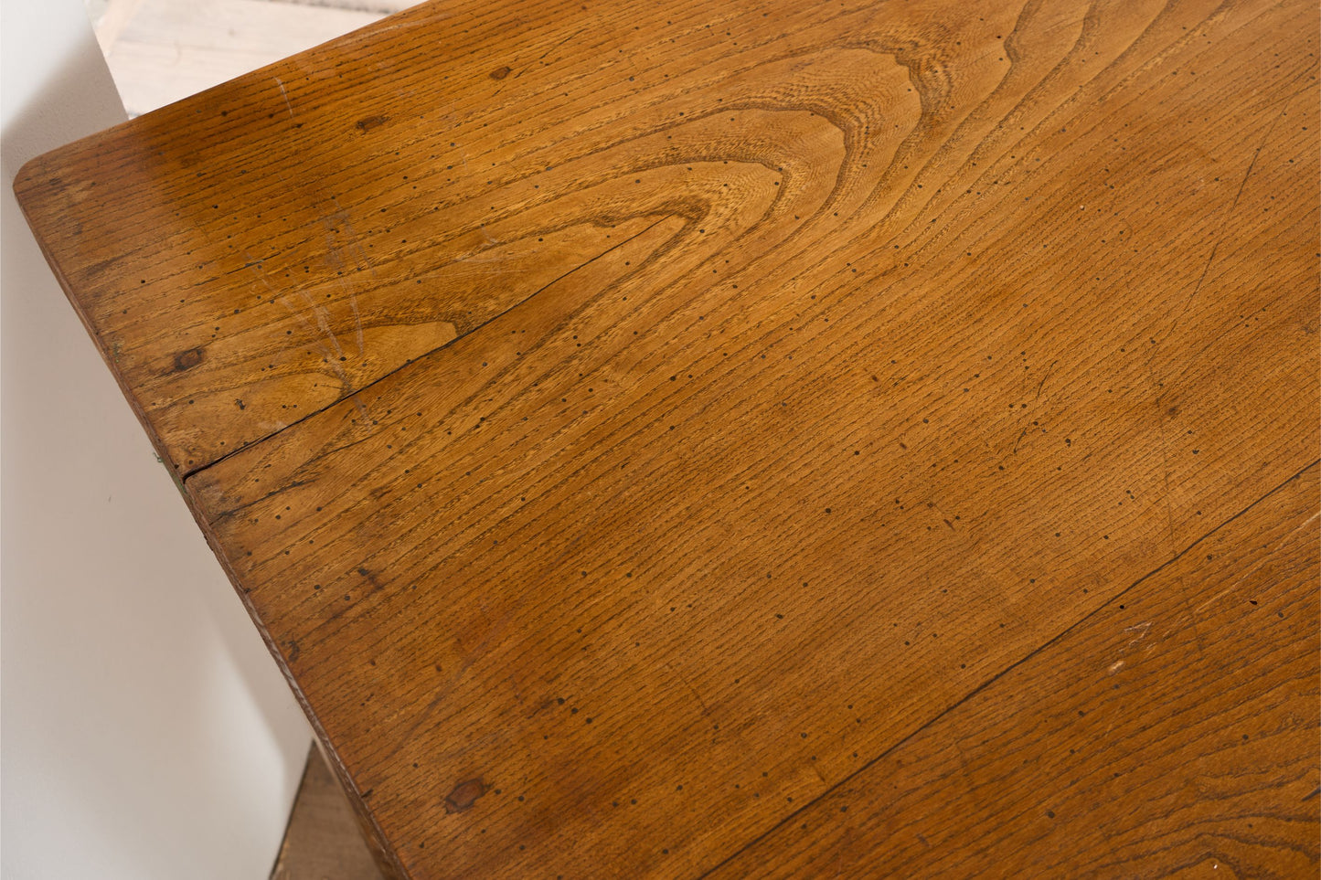 RESERVED 3m 19th Century Elm Italian Monastery table