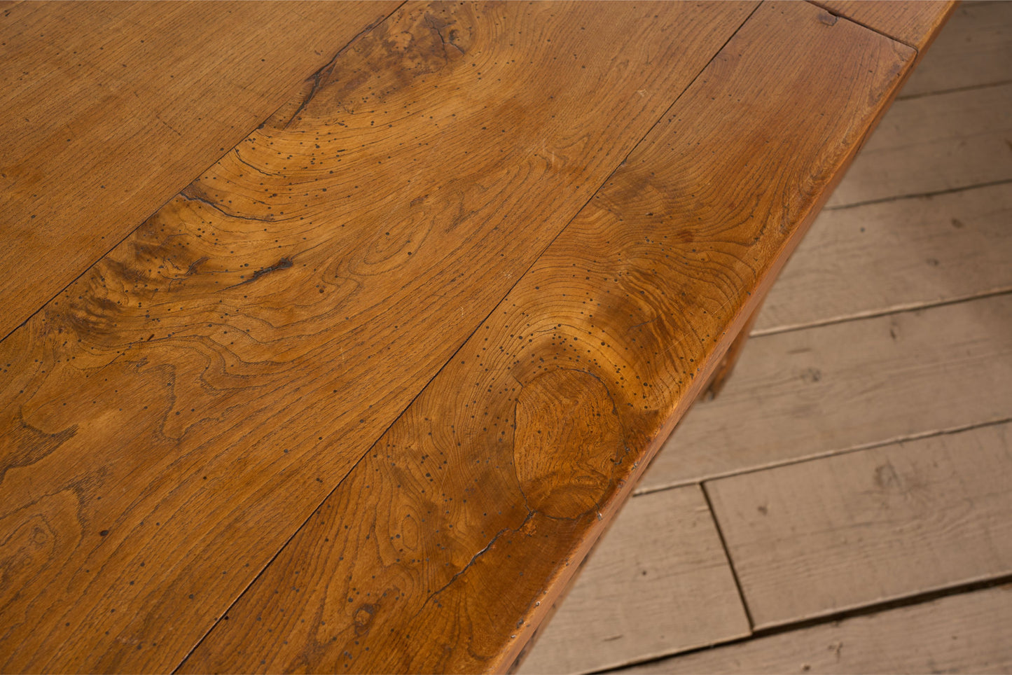 RESERVED 3m 19th Century Elm Italian Monastery table