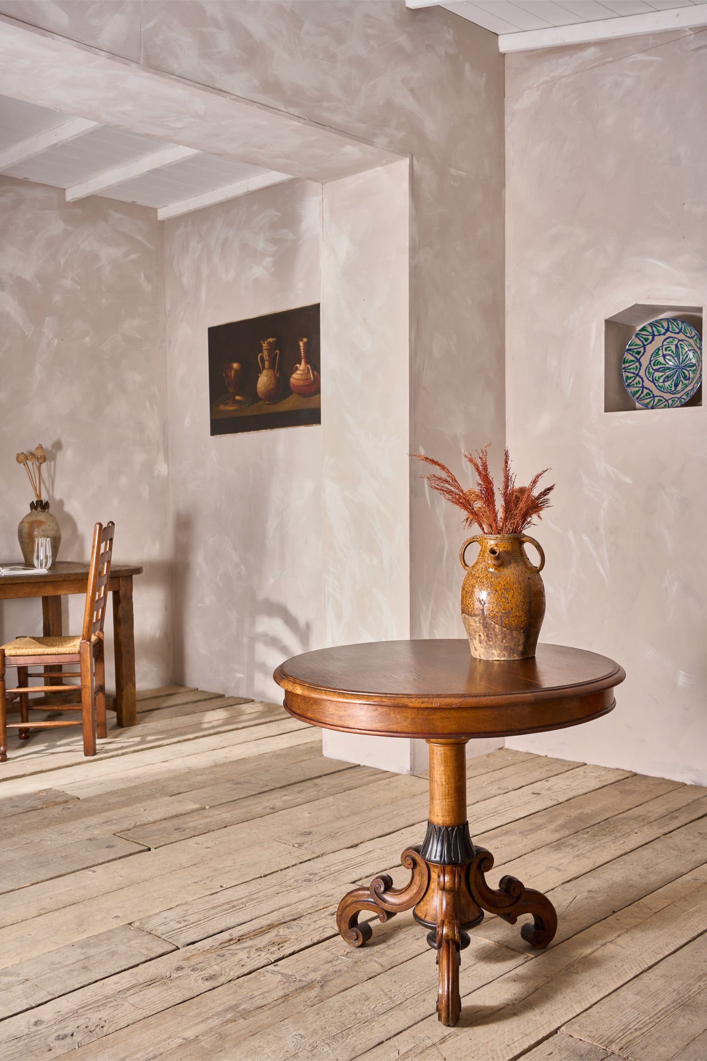 19th century Aesthetic movement rosewood and ebony lamp table