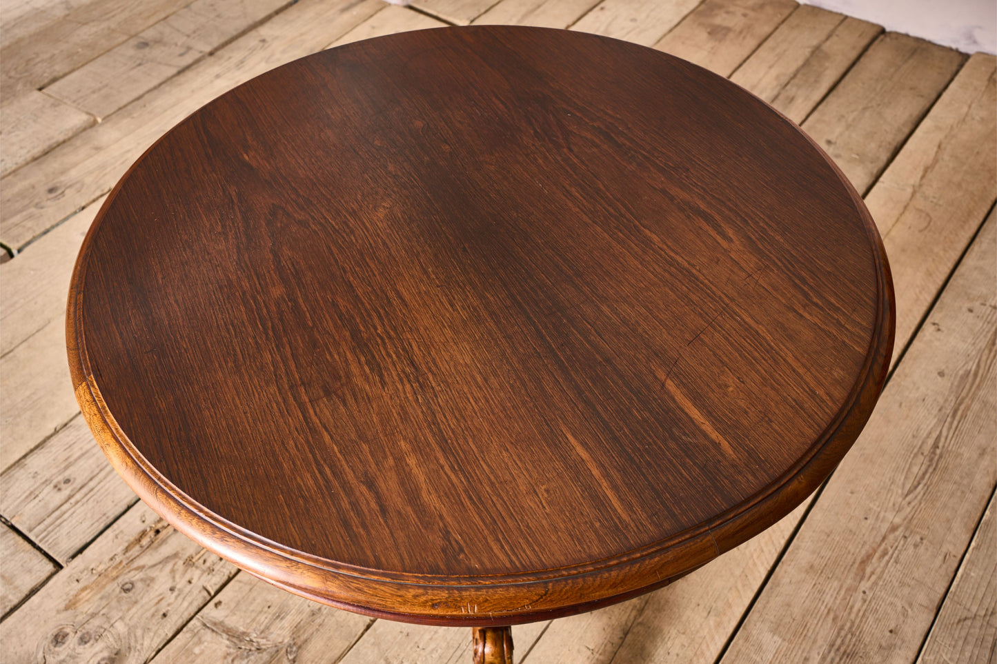 19th century Aesthetic movement rosewood and ebony lamp table