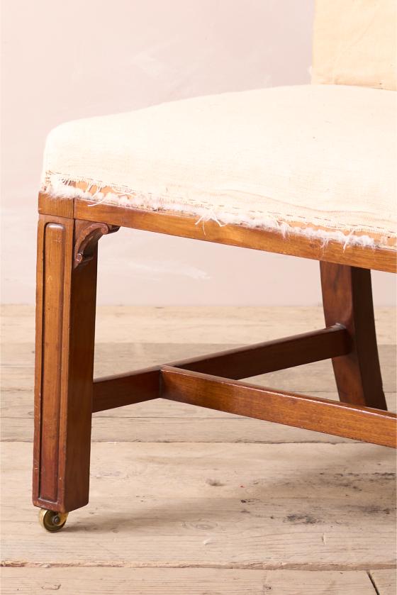 19th century Gillows Slipper chair