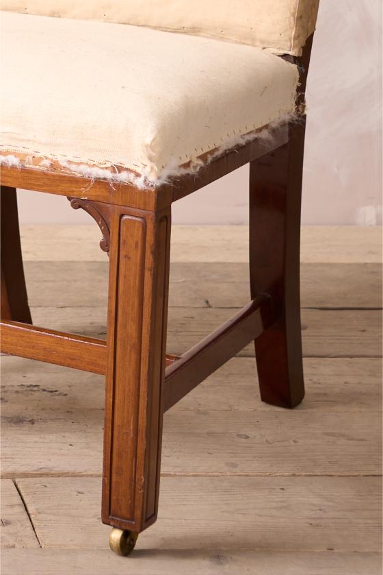 19th century Gillows Slipper chair