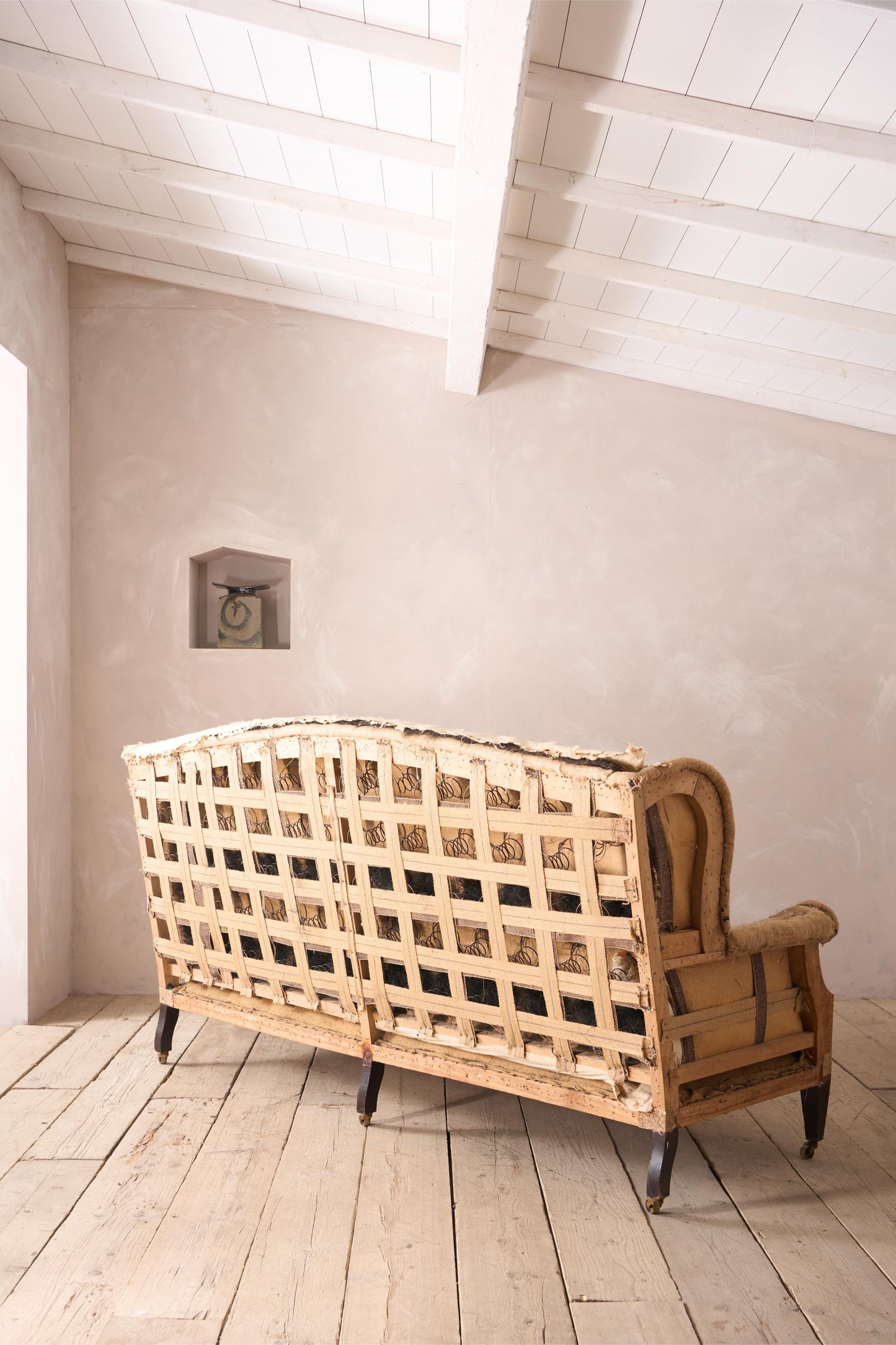 Victorian Wingback English country house sofa