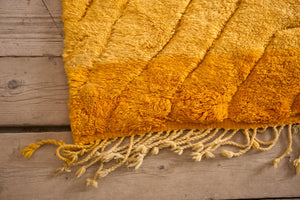 Moroccan Berber rug - Yellow #1