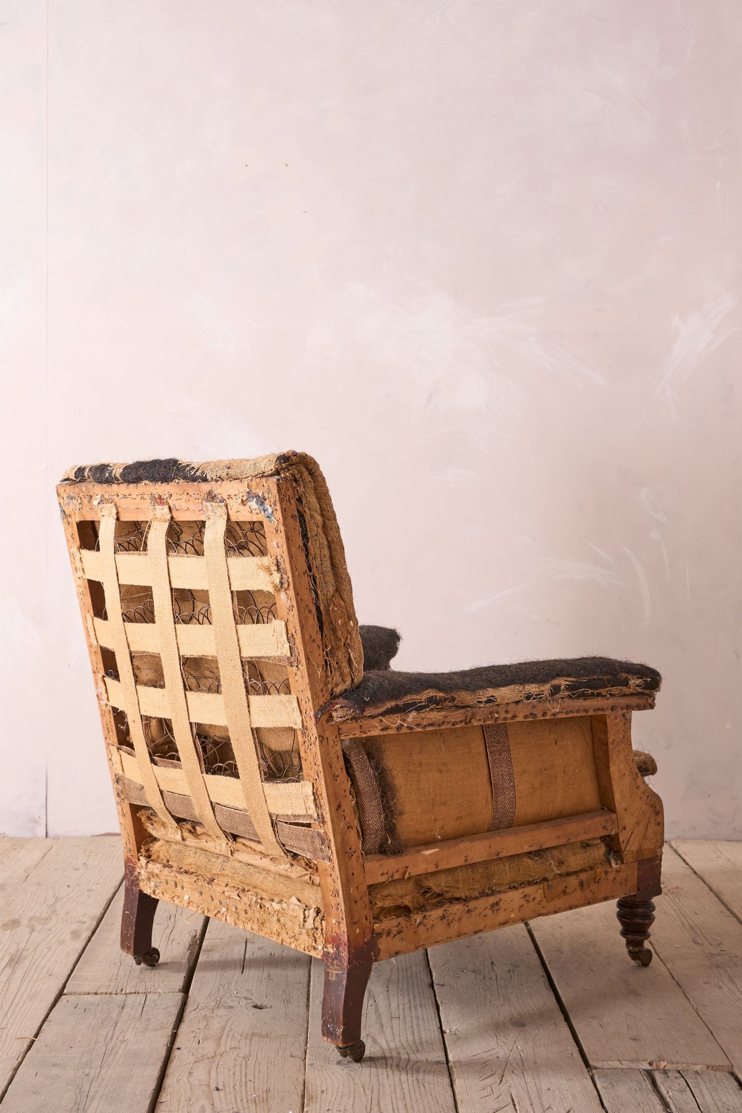 19th century Country house armchair by Shoolbred