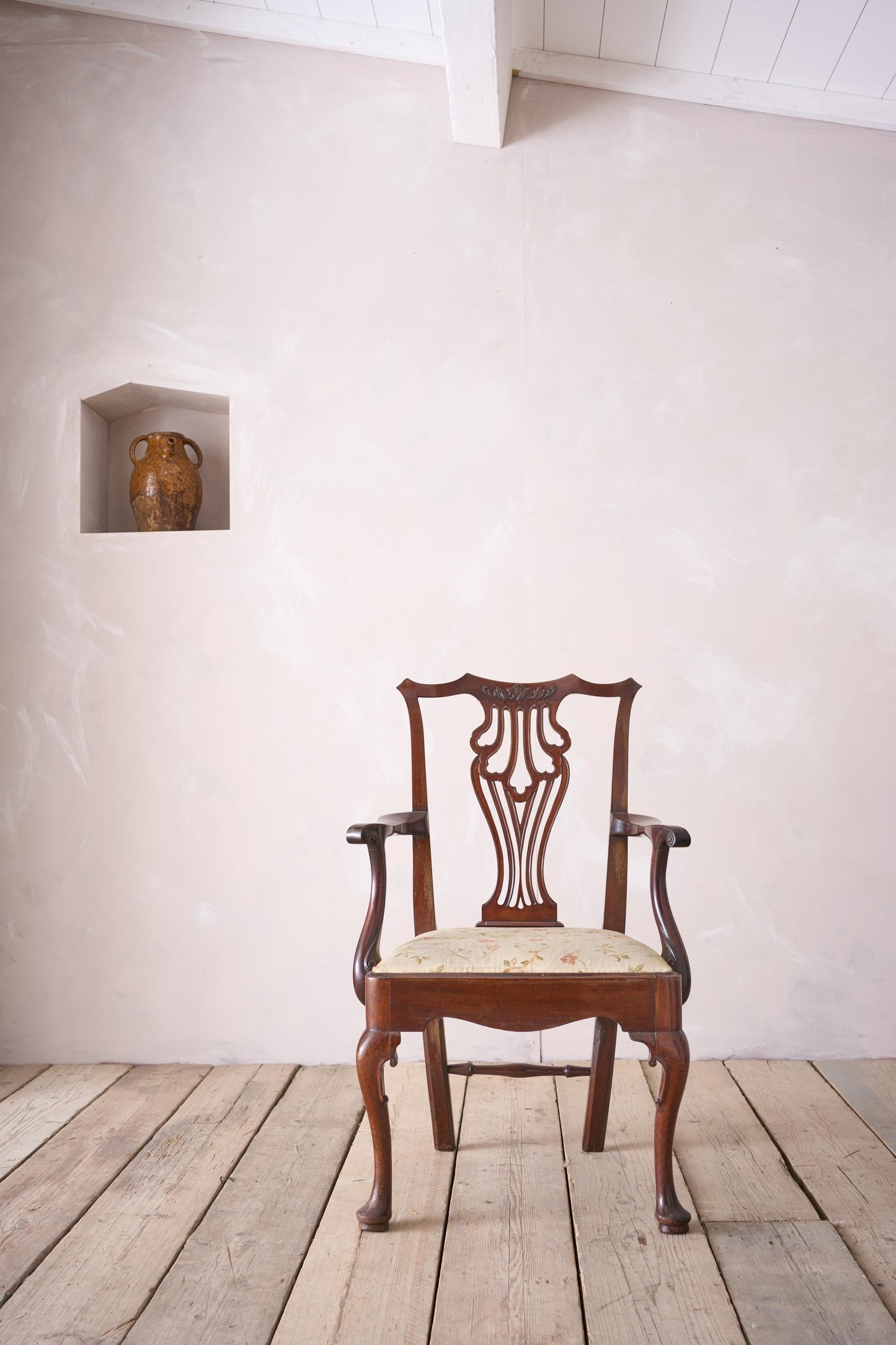 Georgian Mahogany desk chair