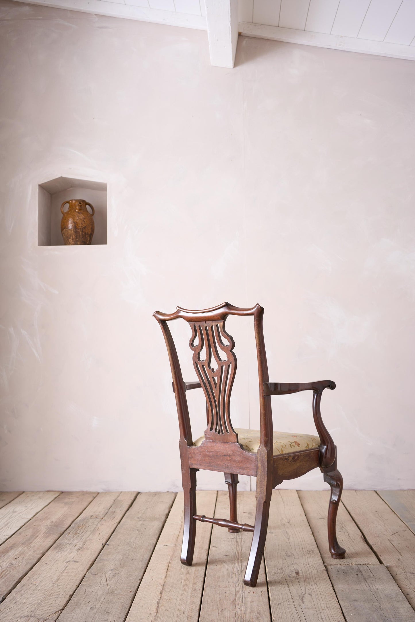 Georgian Mahogany desk chair