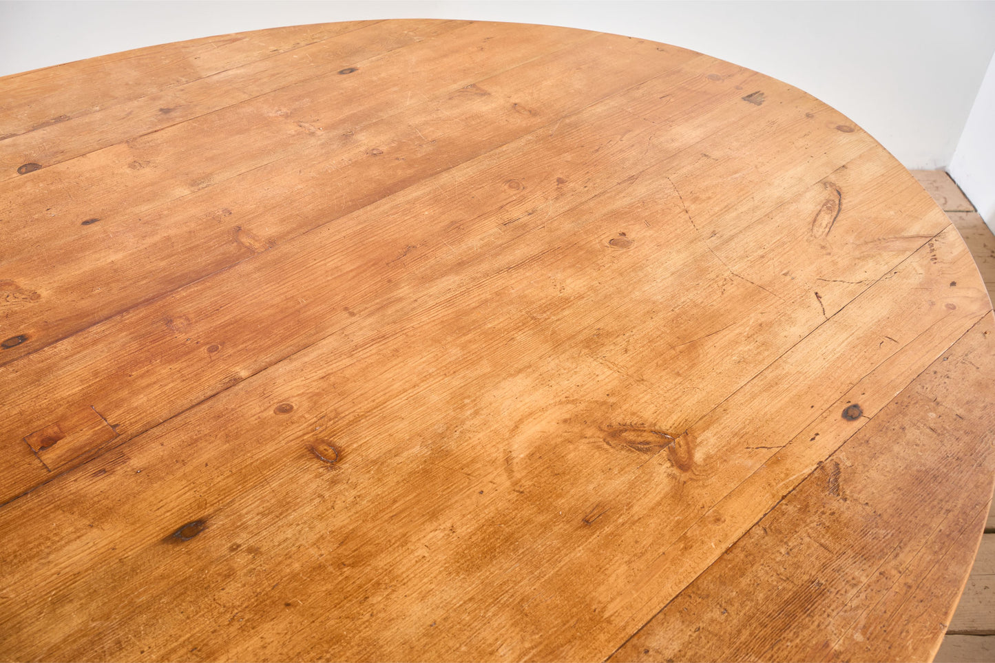 Rare very large 19th century Pine Vendange table