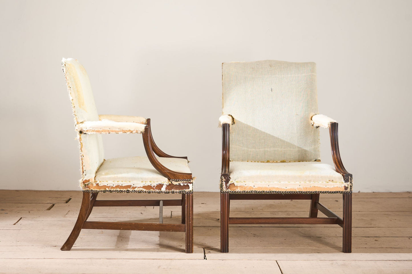 Pair of 20th century Gainsborough chairs