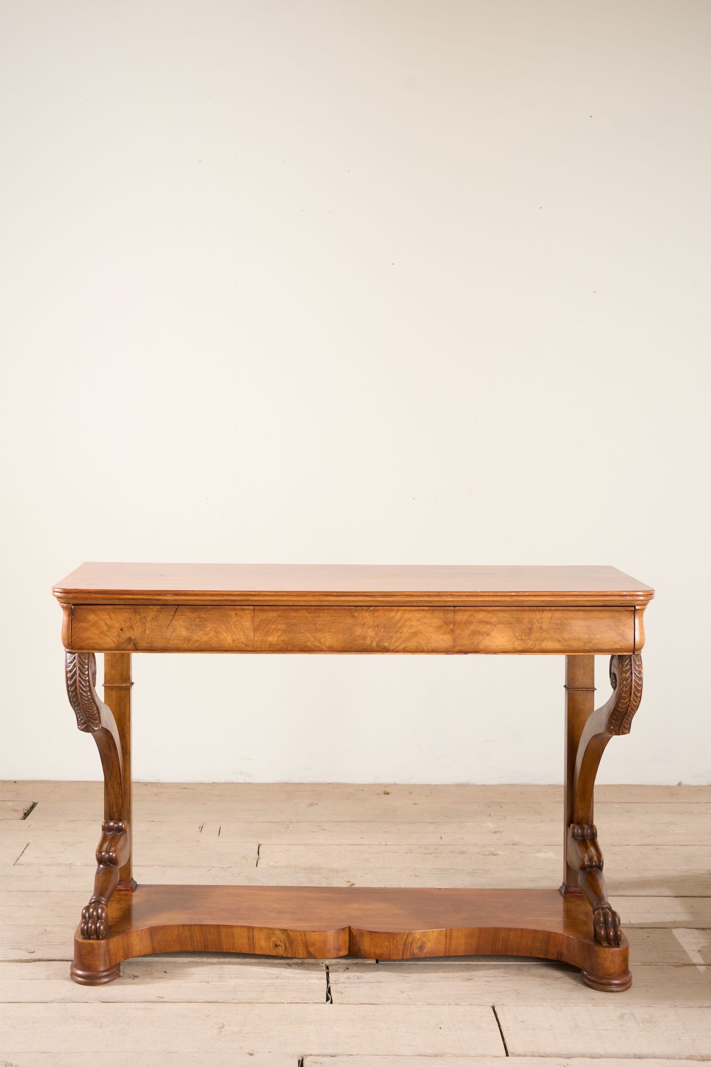19th century Mahogany console table