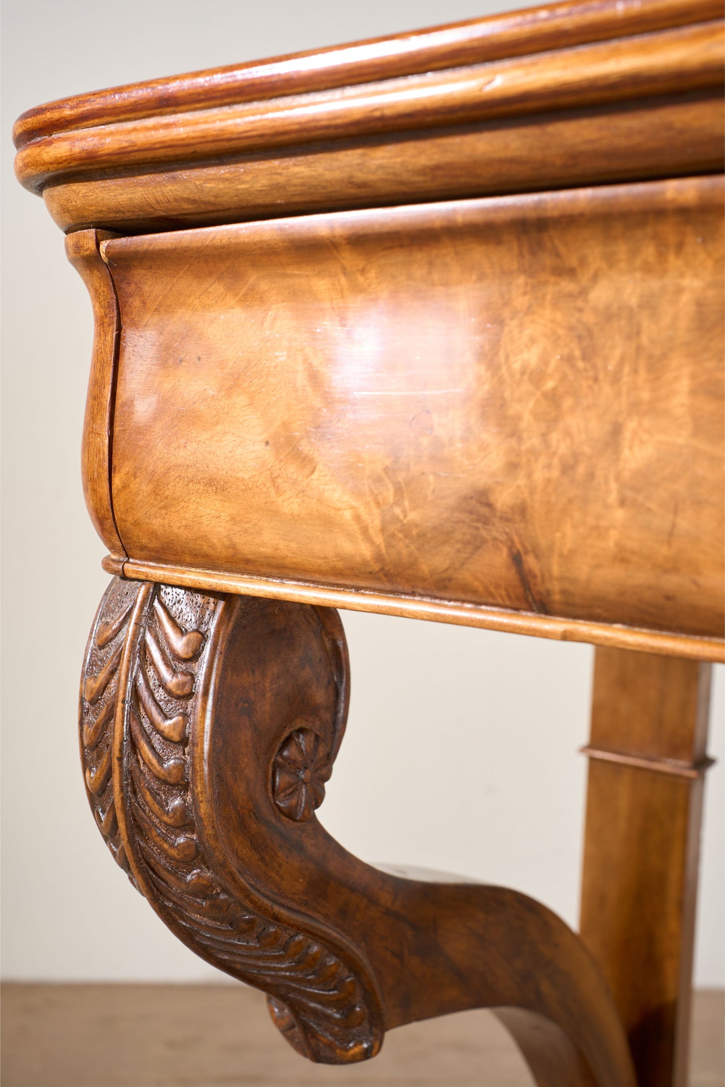 19th century Mahogany console table