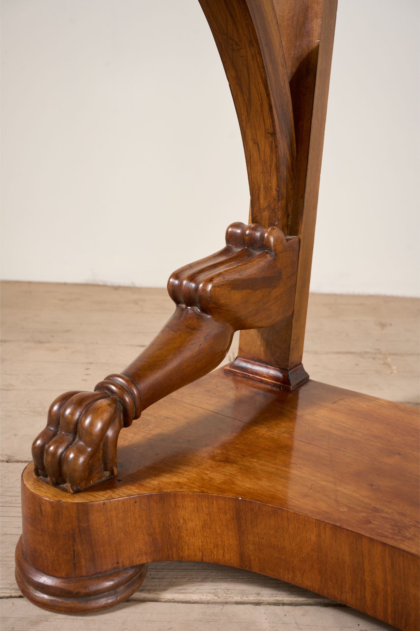 19th century Mahogany console table