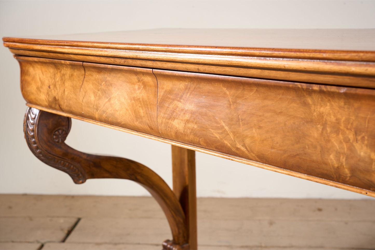 19th century Mahogany console table