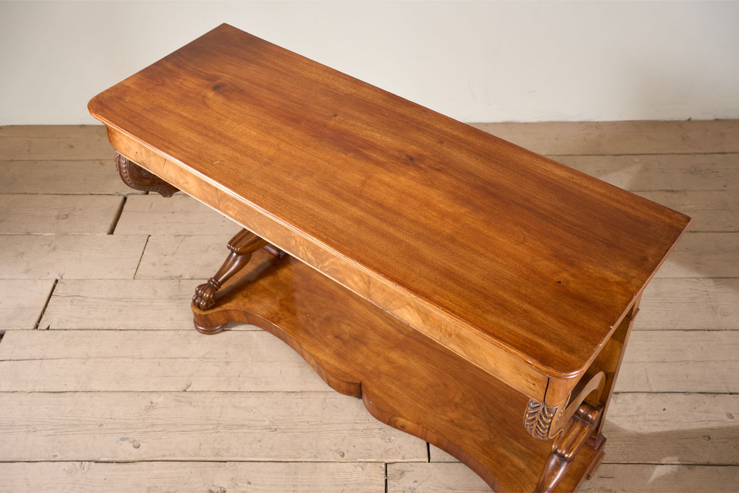 19th century Mahogany console table