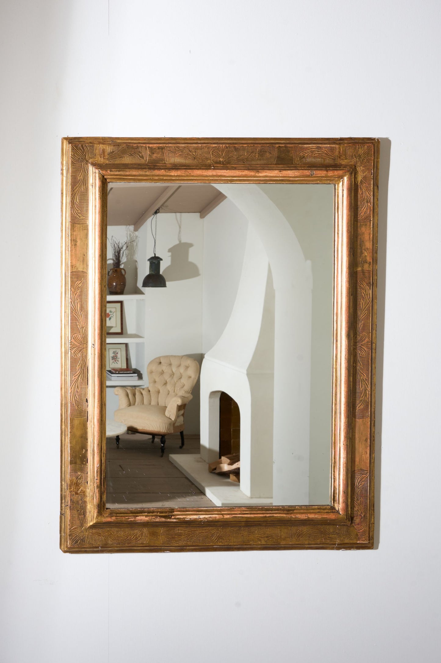Early 19th century Large Spanish Gilt mirror