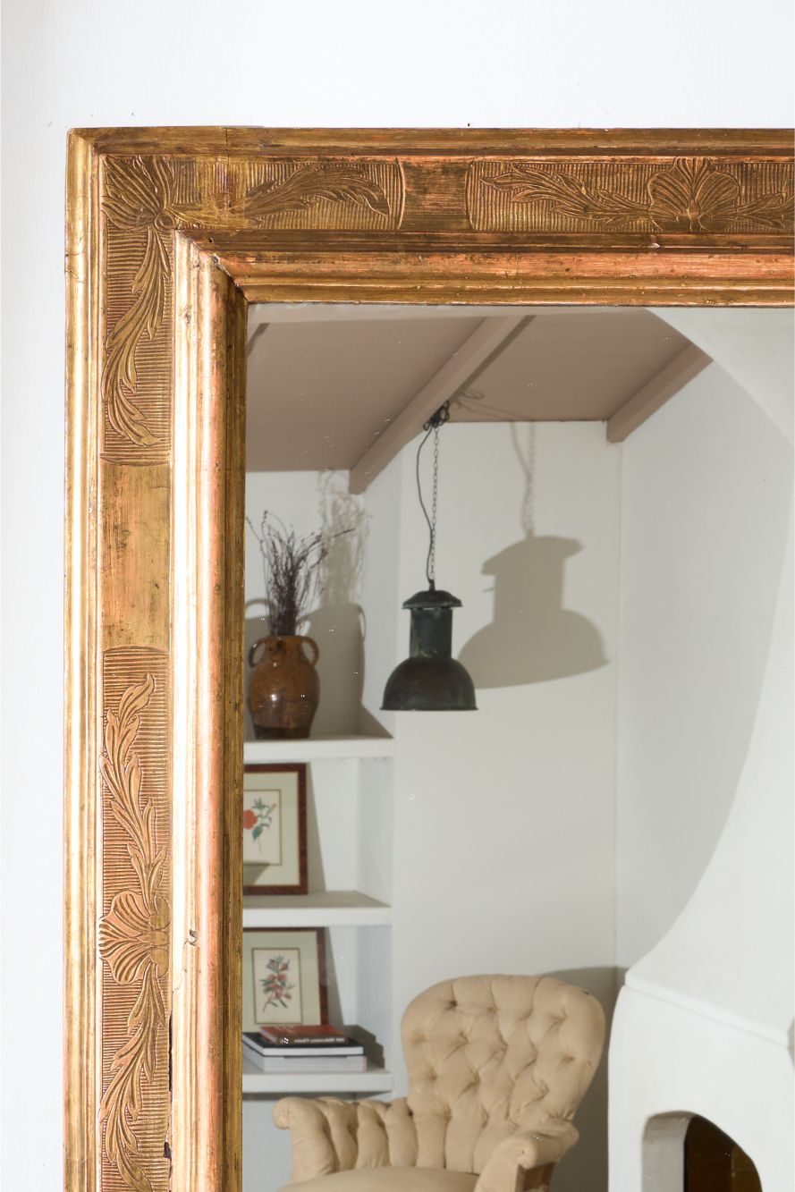 Early 19th century Large Spanish Gilt mirror