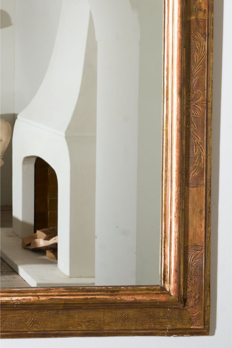 Early 19th century Large Spanish Gilt mirror