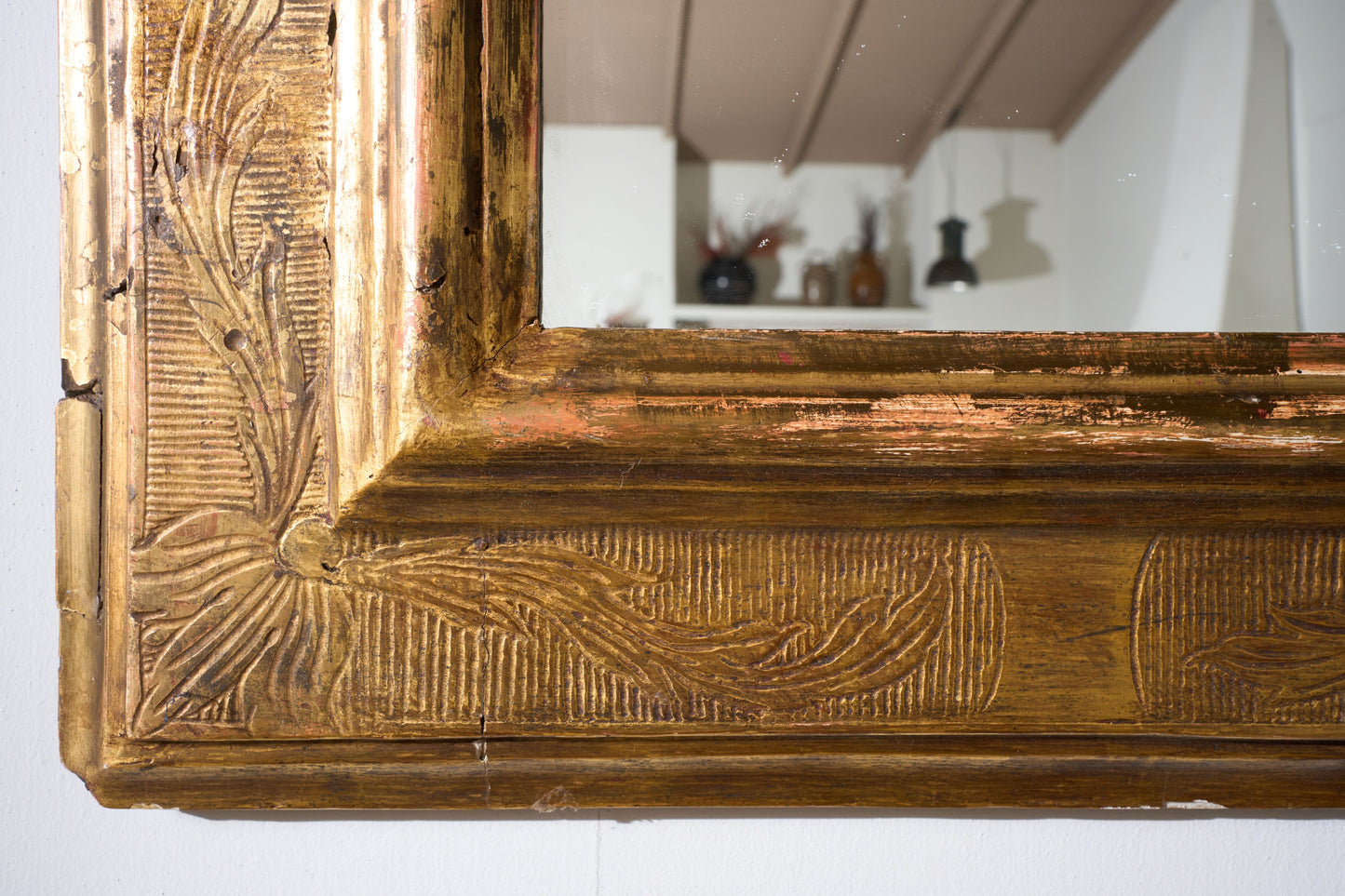 Early 19th century Large Spanish Gilt mirror