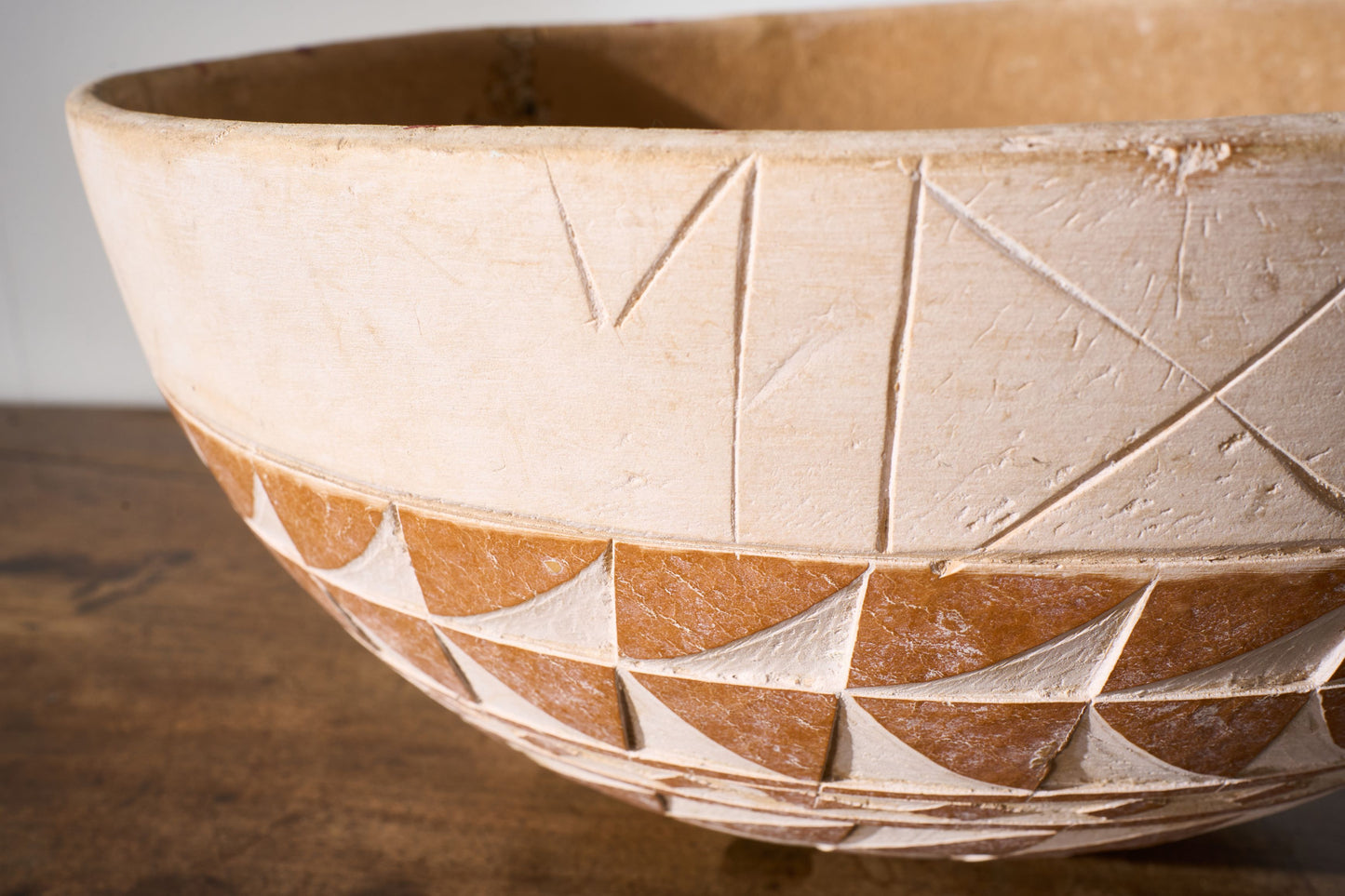 20th Century African carved Gourd bowl - No 3