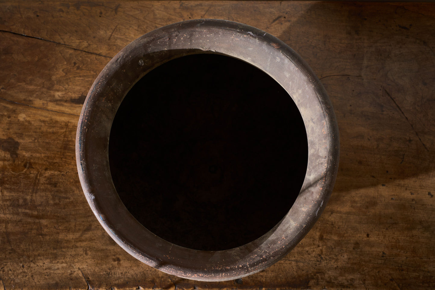 19th century Red French earthenware pot